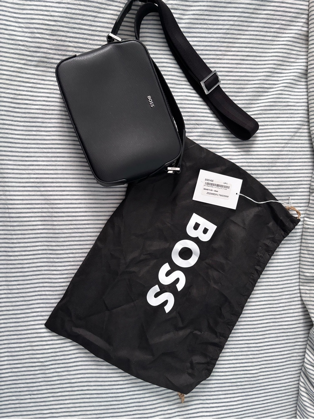 BOSS Black Men's Crossbody Belt Bag